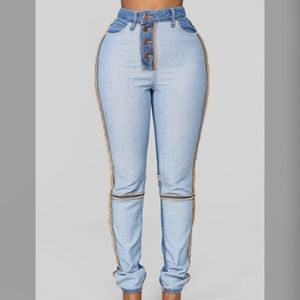What's On The Outside High Rise Jeans